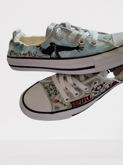 CUSTOM HAND PAINTED SHOES