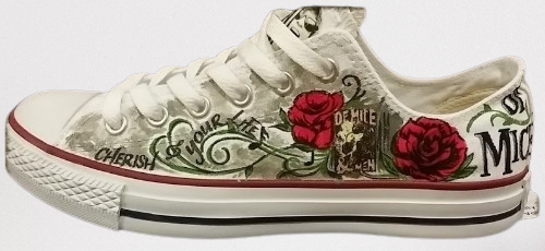 CUSTOM HAND PAINTED SHOES