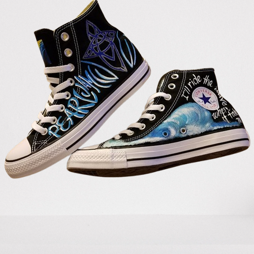 CUSTOM HAND PAINTED SHOES