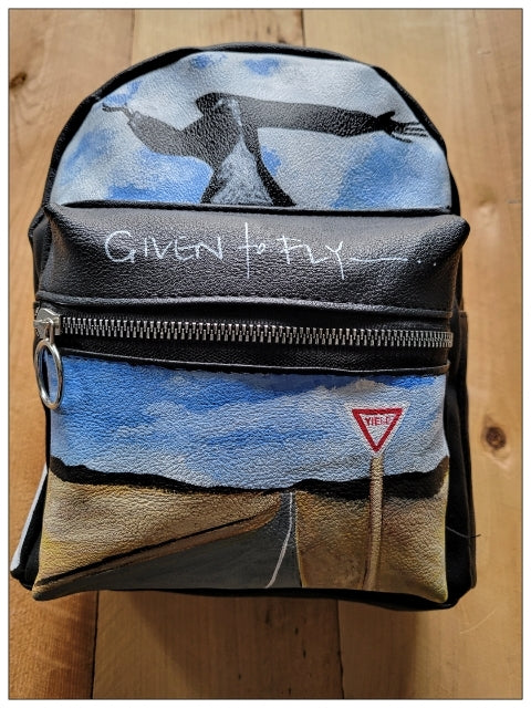 Custom hand painted bags