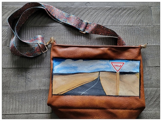 Custom hand painted bags