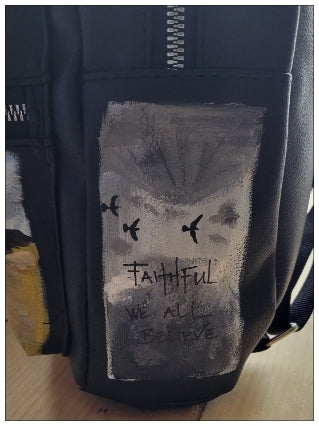 Custom hand painted bags