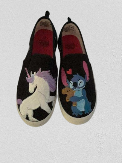 CUSTOM HAND PAINTED SHOES