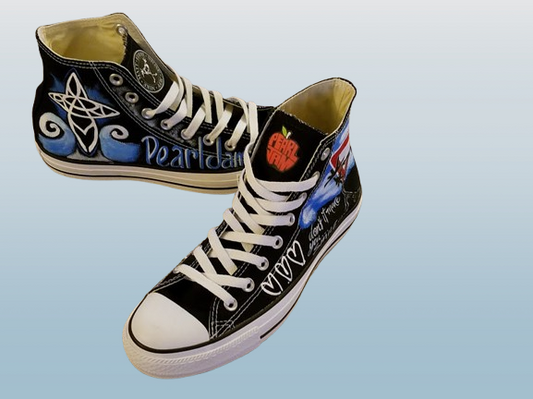CUSTOM HAND PAINTED SHOES