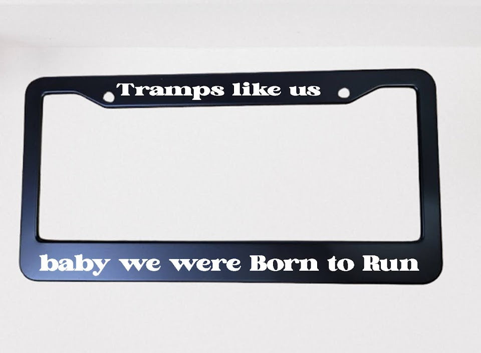 LICENSE PLATE FRAMES