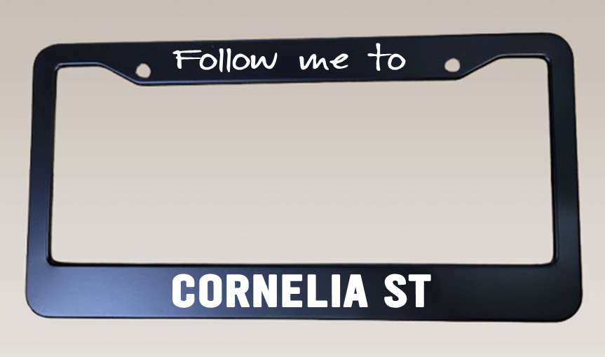 LICENSE PLATE FRAMES