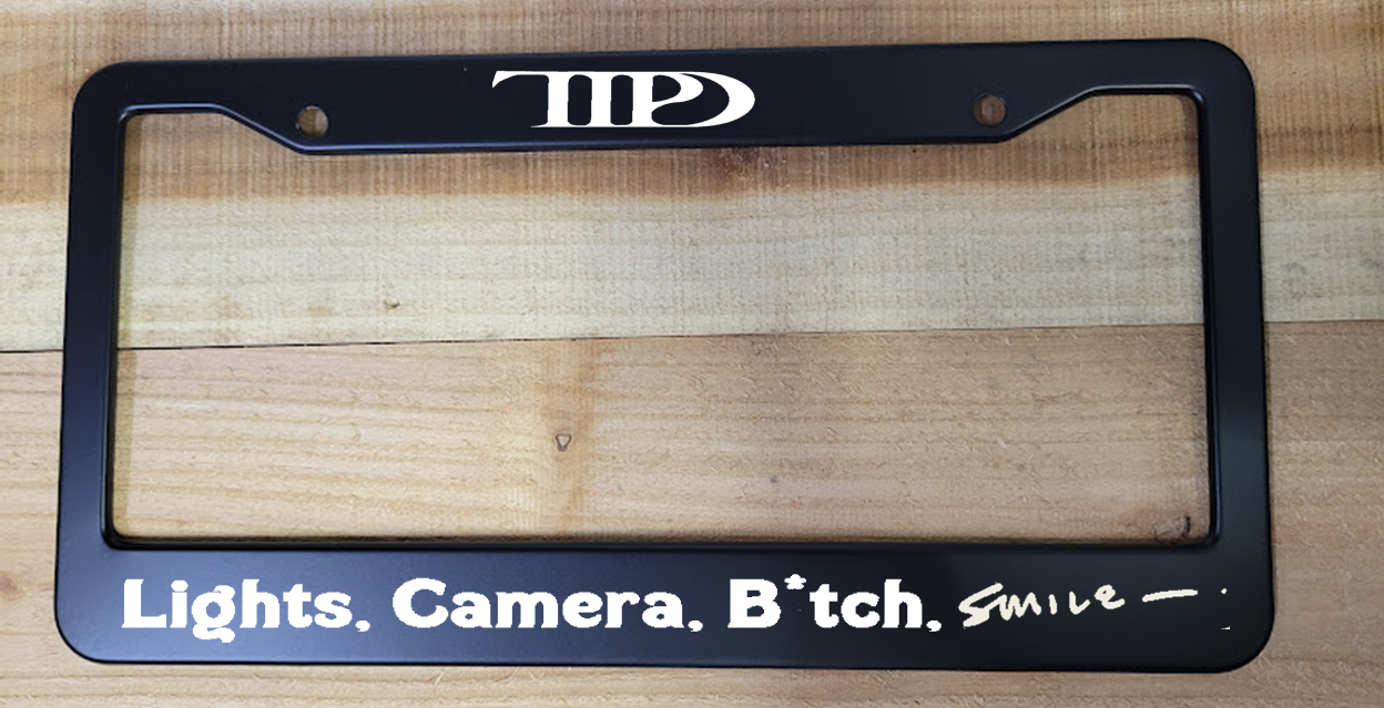 LICENSE PLATE FRAMES